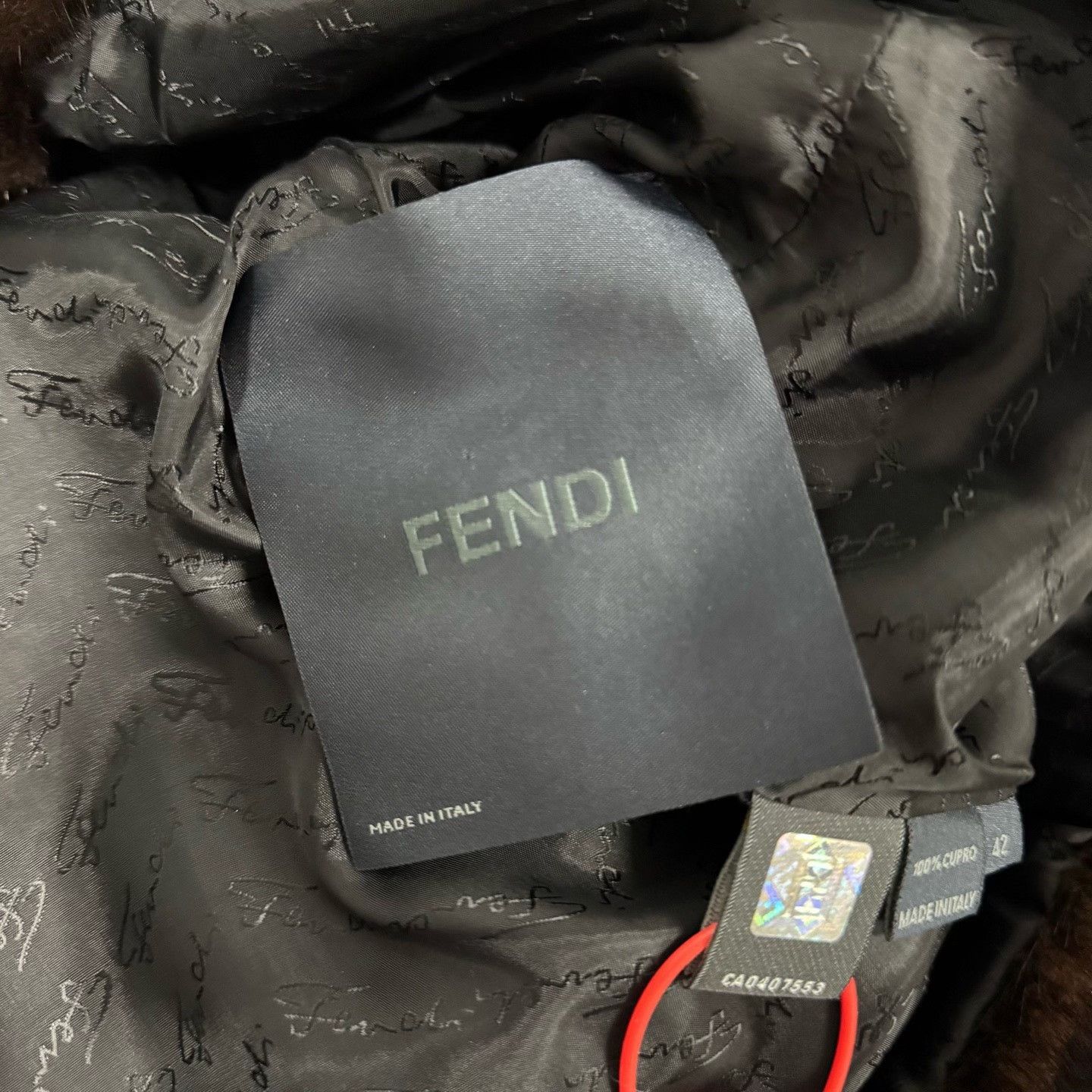 Fendi Fendi Brown Short Fur Coat Size M / US 6-8 / IT 42-44 - 8 Thumbnail