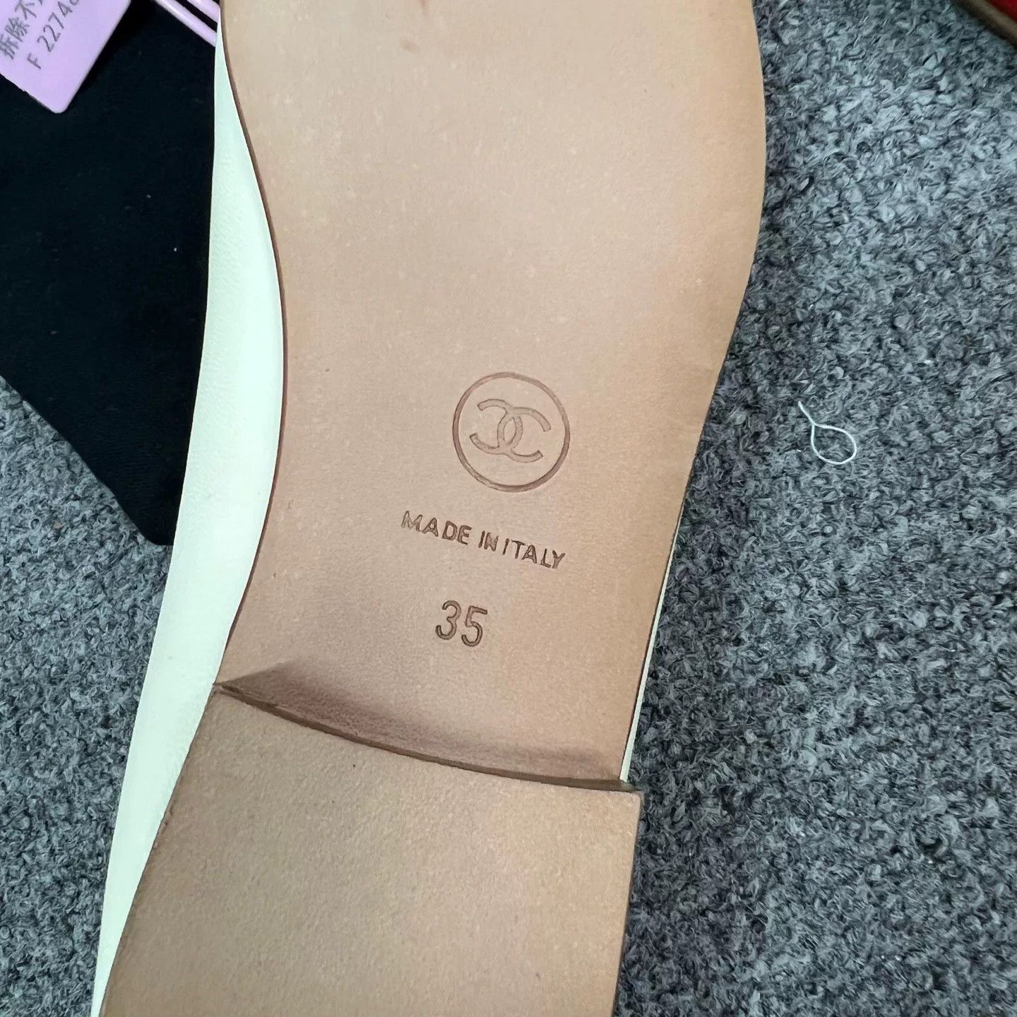 Chanel Chanel Spliced Bow Ballet Flats Size US 4 / IT 34 - 7 Thumbnail