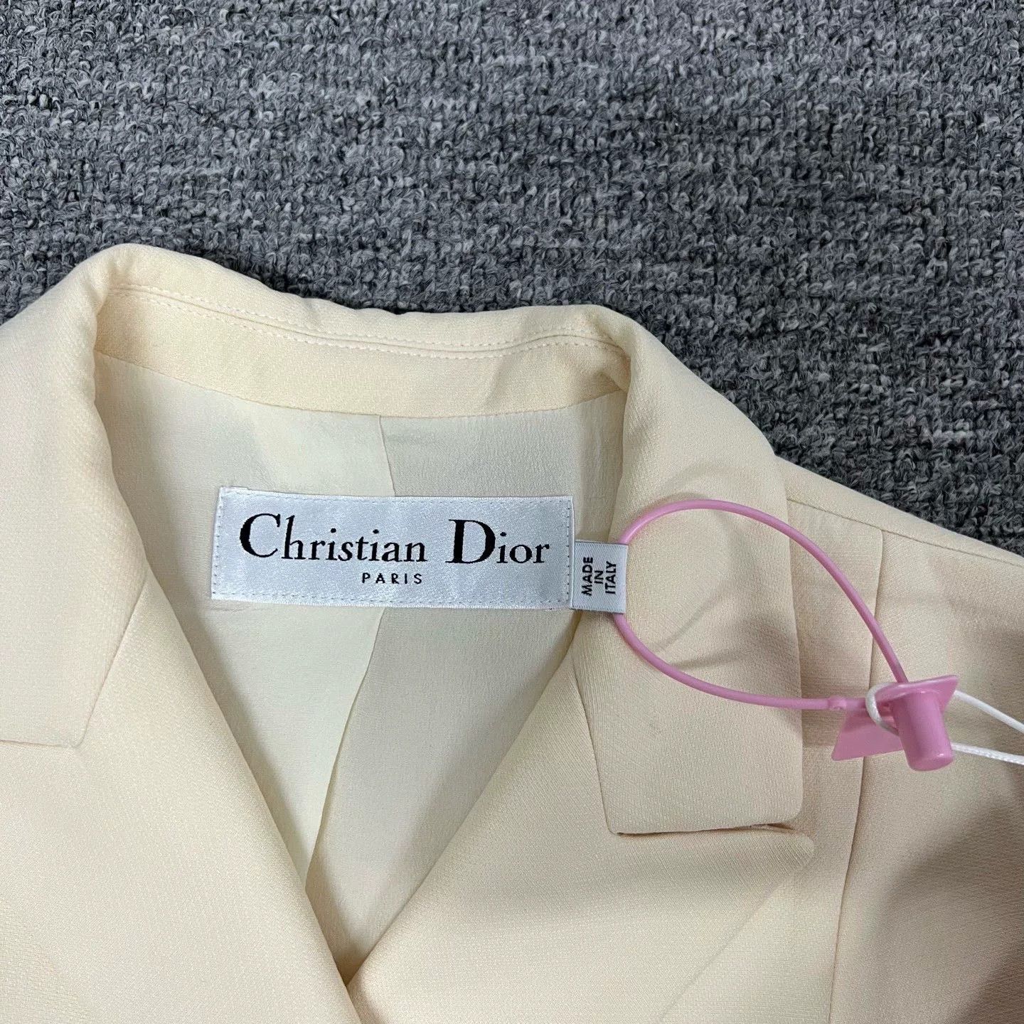 Dior Dior Double-Breasted Vest Silk-Wool Dress Size XS / US 0-2 / IT 36-38 - 3 Thumbnail