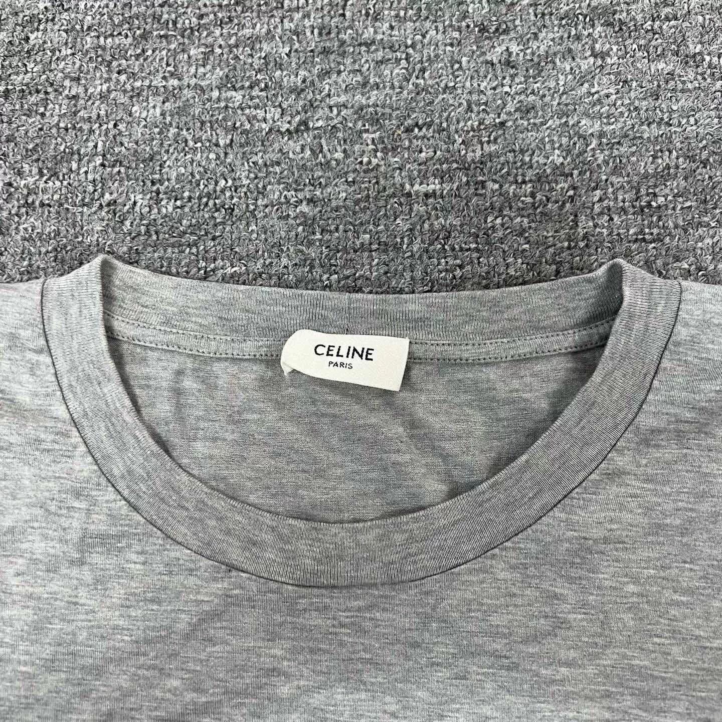 Celine Celine Classic Logo Short-Sleeve T-Shirt Size US XXL / EU 58 / 5 - 6 Thumbnail