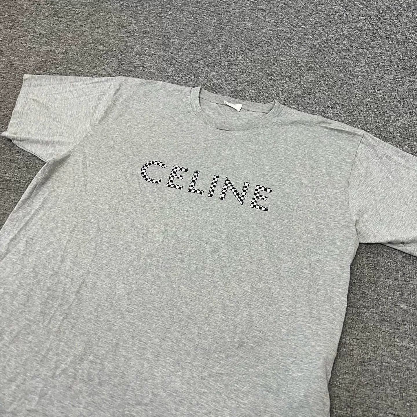 Celine Celine Classic Logo Short-Sleeve T-Shirt Size US XXL / EU 58 / 5 - 2 Thumbnail