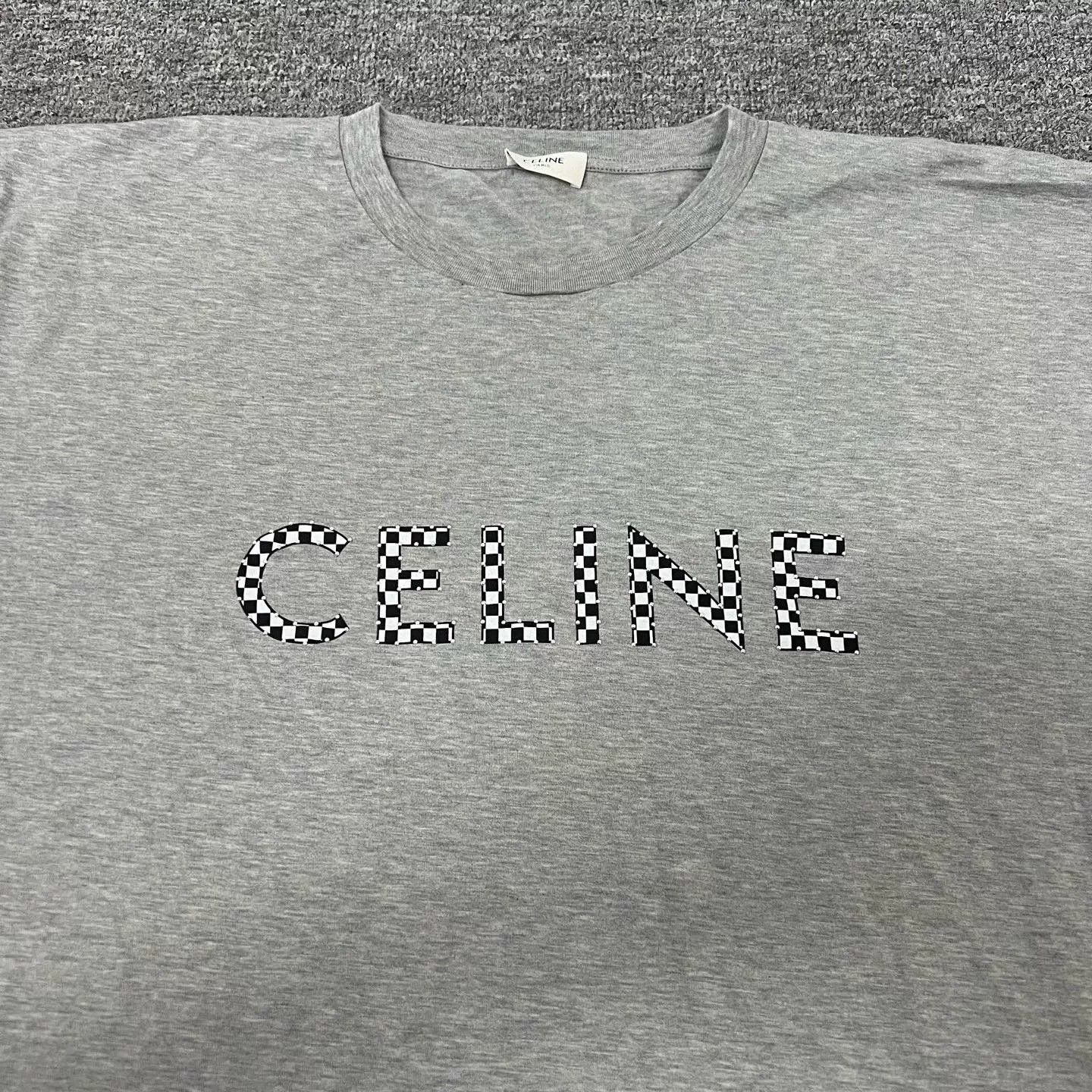 Celine Celine Classic Logo Short-Sleeve T-Shirt Size US XXL / EU 58 / 5 - 4 Thumbnail