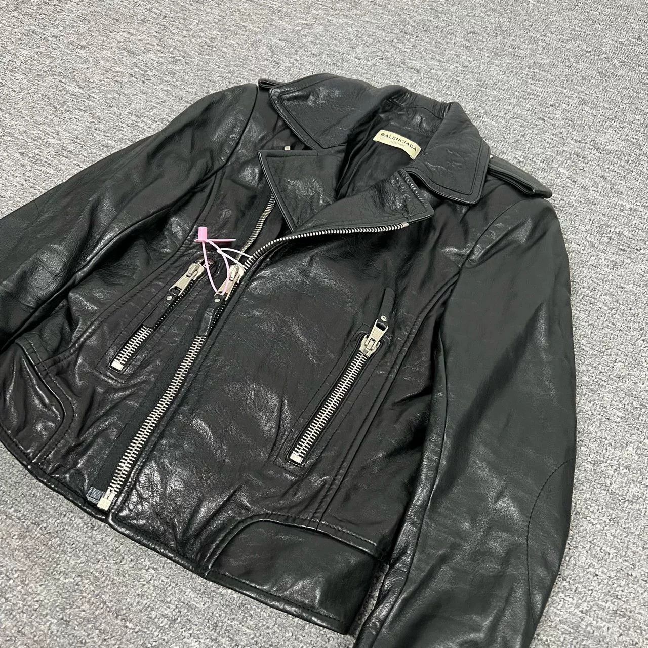 Balenciaga Balenciaga Classic Slouchy Sleeve Biker Jacket Size XS / US 0-2 / IT 36-38 - 3 Thumbnail