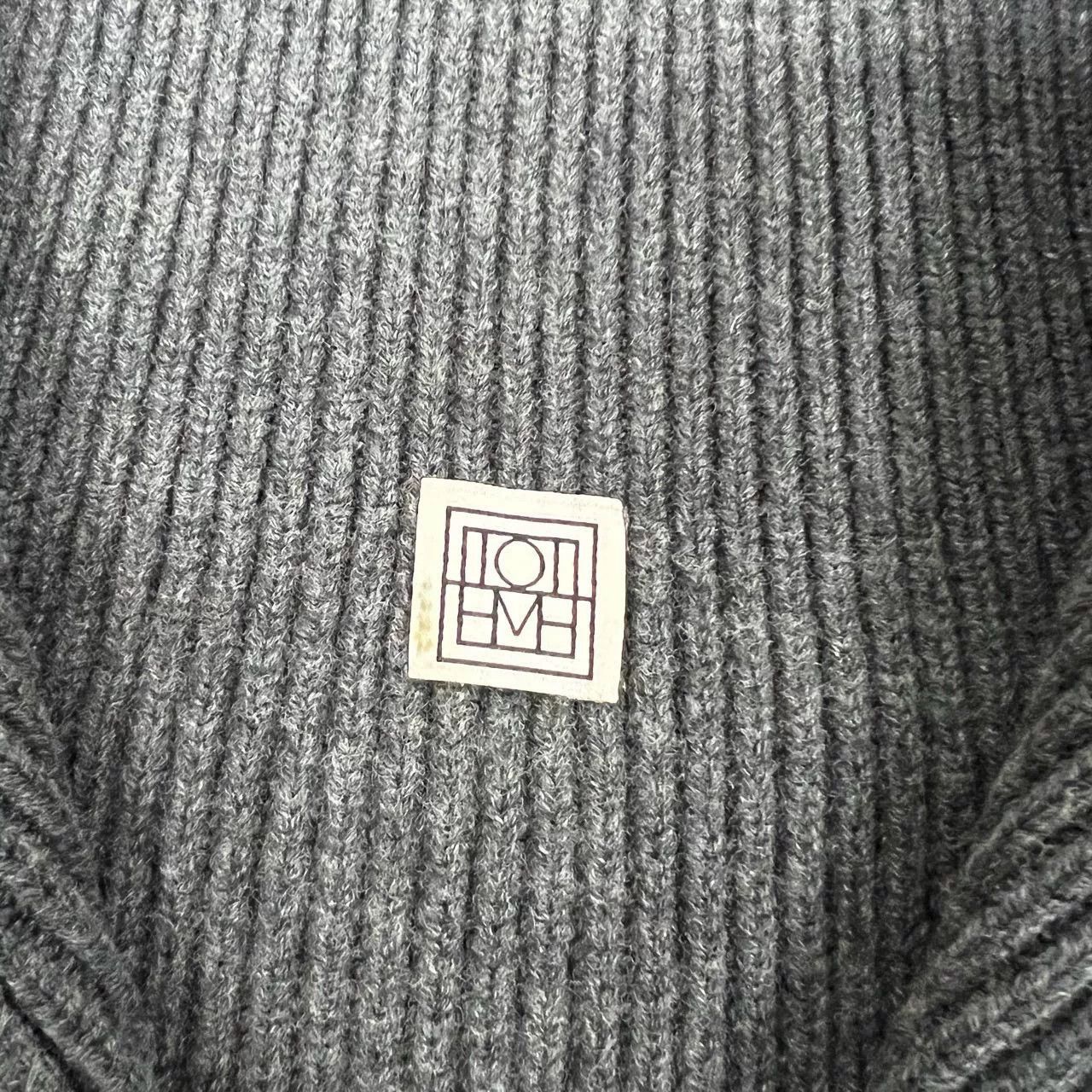 Toteme Toteme Oversized Half-Zip Knit Sweater XS Size XS / US 0-2 / IT 36-38 - 3 Thumbnail