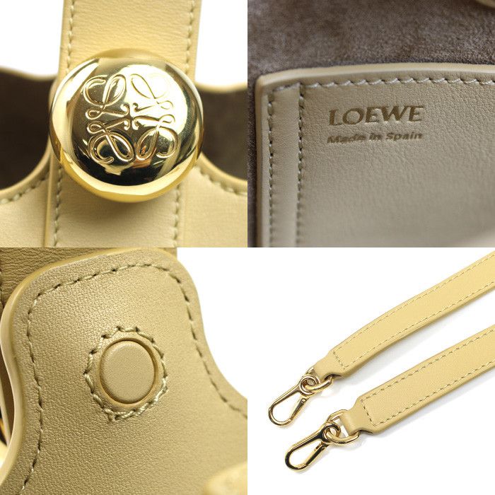 Loewe Loewe Loewe Pebble Bucket Mini 2way bag Leather Shoulder Bag AANBBBMX018752 DUTY FREE for USA Size ONE SIZE - 6 Thumbnail