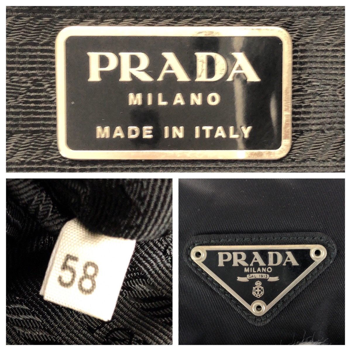Prada Prada Prada Tessuto nylon leather backpack Textile Backpack DUTY FREE for USA Size ONE SIZE - 4 Thumbnail