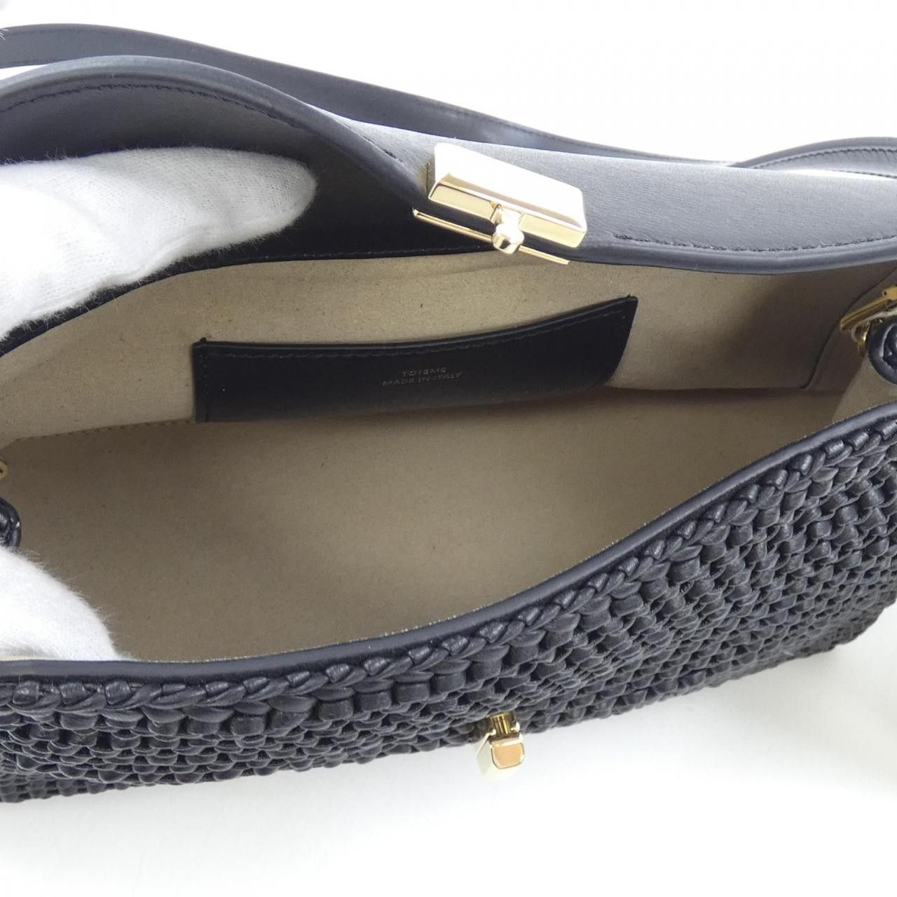 Other Other Toteme T-LOCK WOVEN Leather Bag Leather Shoulder Bag T-LOCK WOVEN DUTY FREE for USA Size ONE SIZE - 6 Thumbnail