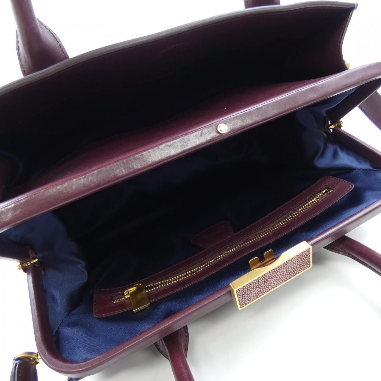 Other Other Smythson Galuchat Bag Others Handbag DUTY FREE for USA Size ONE SIZE - 6 Thumbnail
