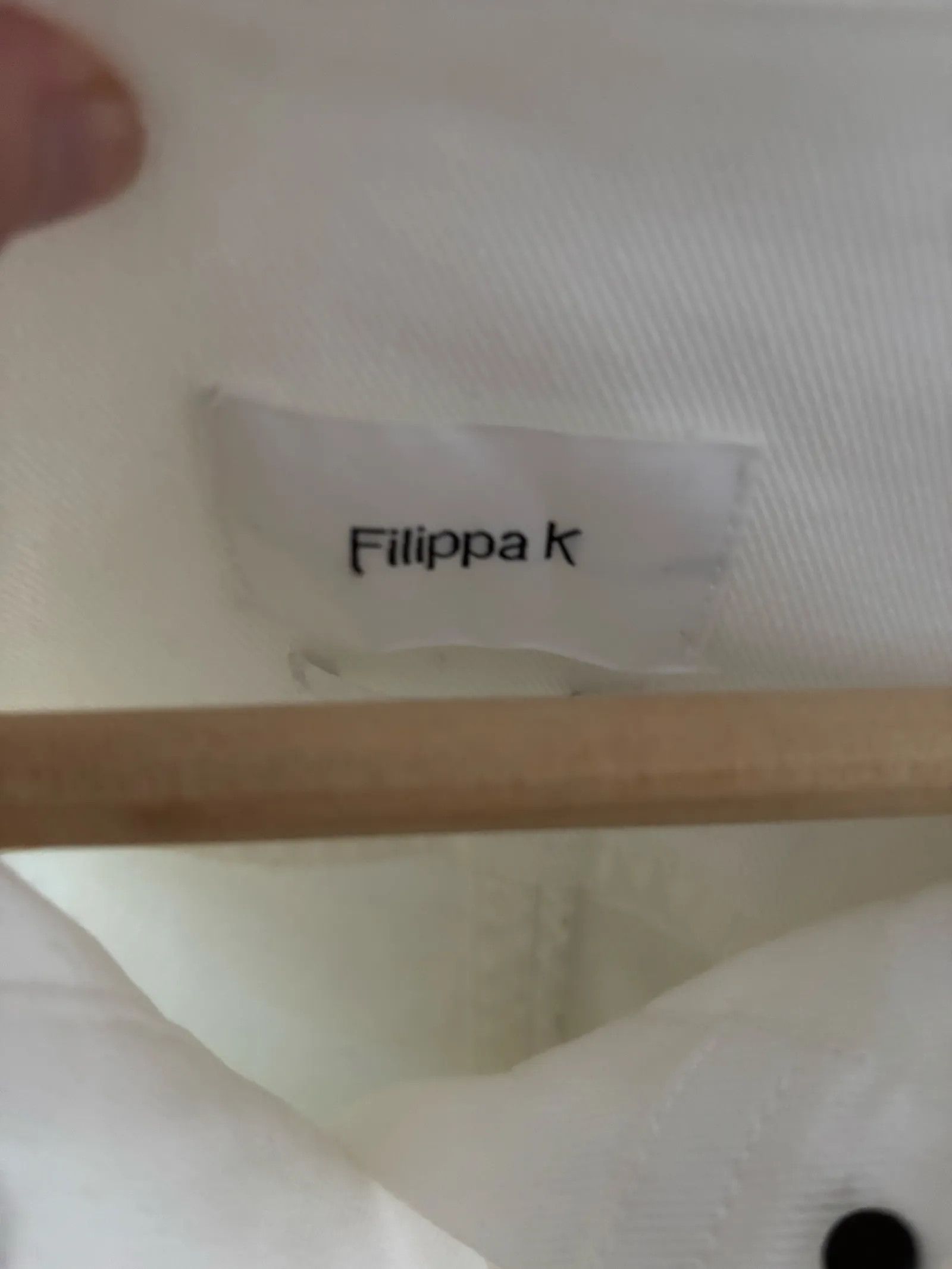 Filippa K Filippa K Vit jeansjacka Jacket Size S / US 4 / IT 40 - 2 Thumbnail
