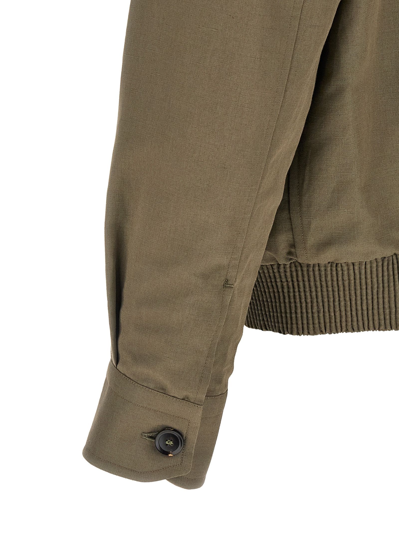 Brioni Linen cotton blouson Size US M / EU 48-50 / 2 - 4 Thumbnail