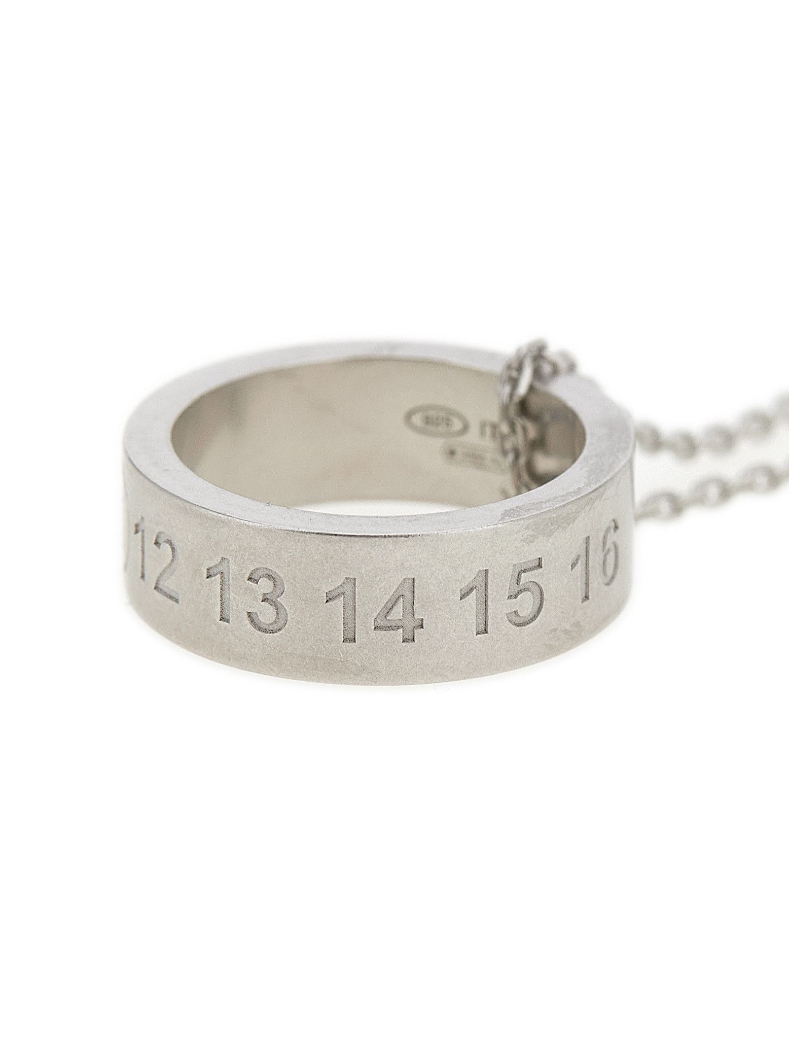Maison Margiela 'Number Reference' necklace Size ONE SIZE - 2 Thumbnail