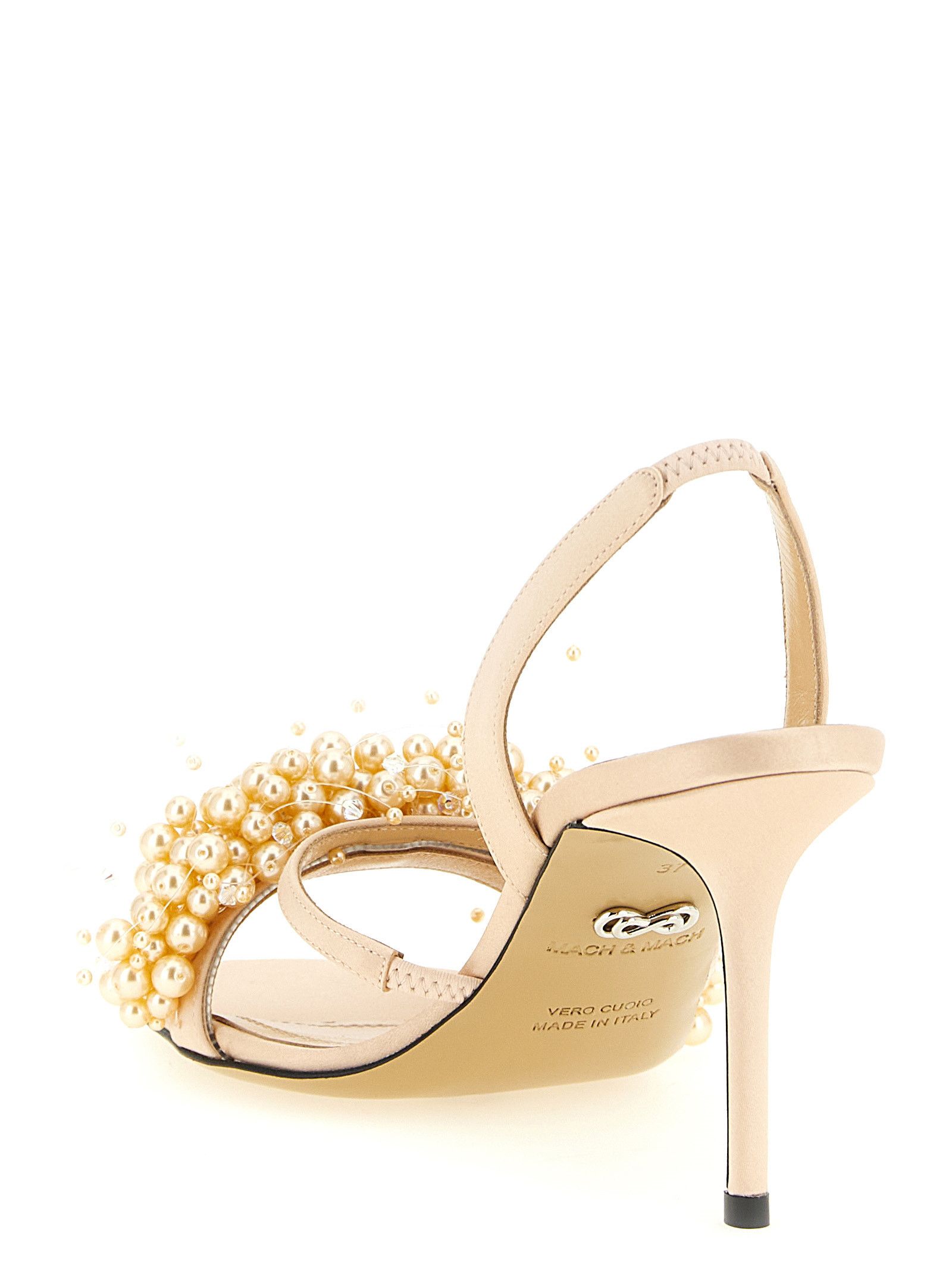 MACH & MACH 'Floating Pearl' sandals Size US 8.5 / IT 38.5 - 3 Thumbnail