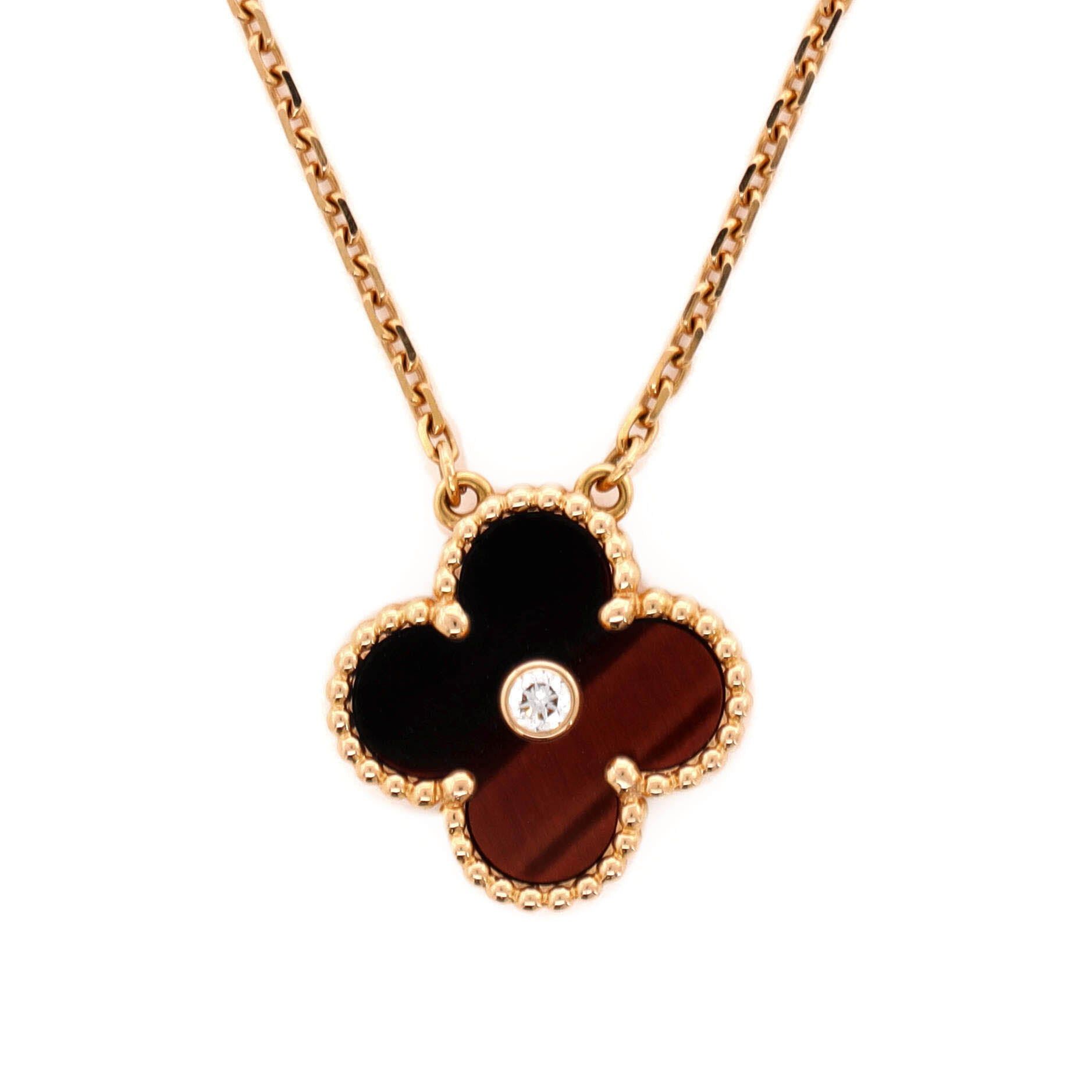 Van Cleef & Arpels Vintage Alhambra Pendant Necklace Size ONE SIZE - 4 Thumbnail