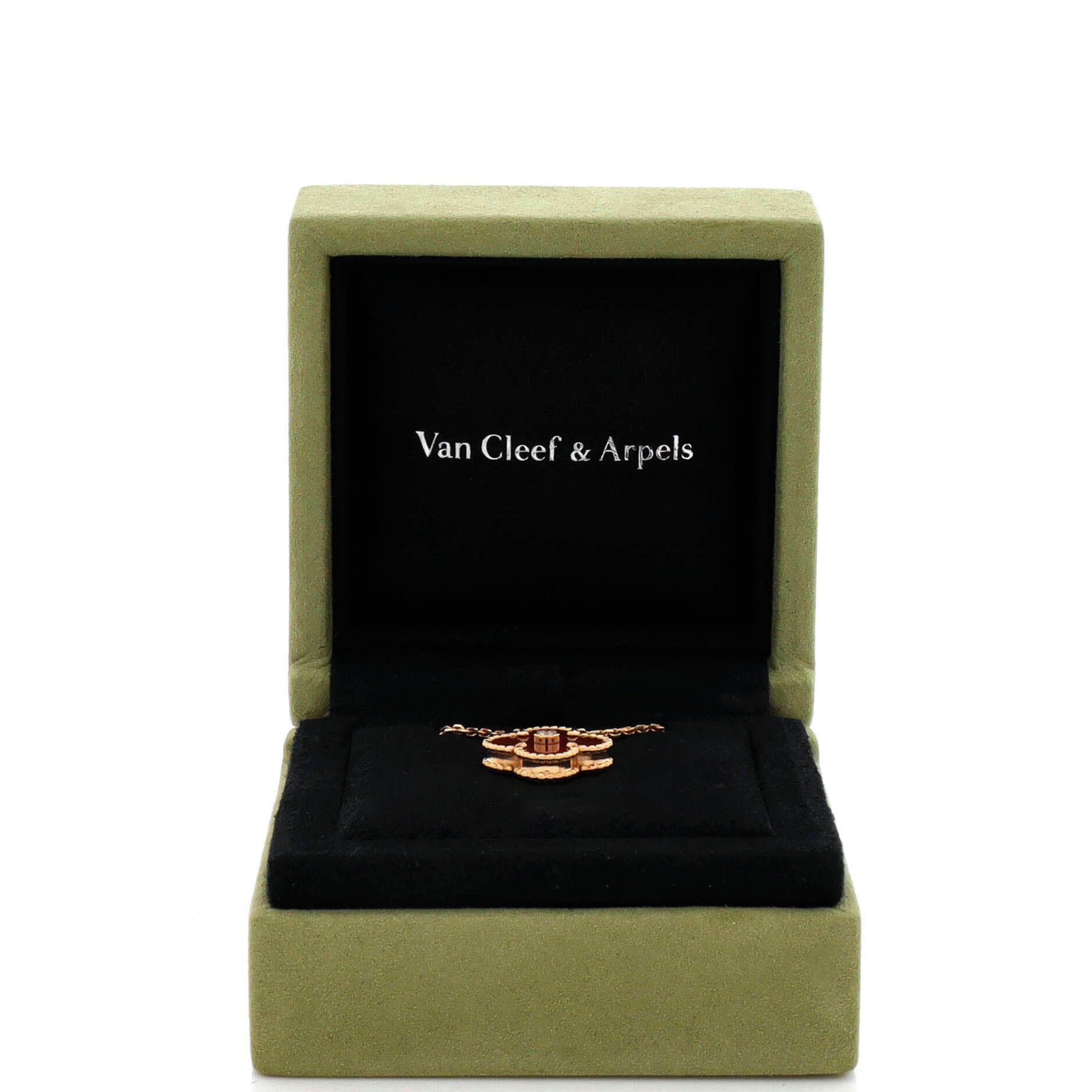 Van Cleef & Arpels Vintage Alhambra Pendant Necklace Size ONE SIZE - 2 Thumbnail