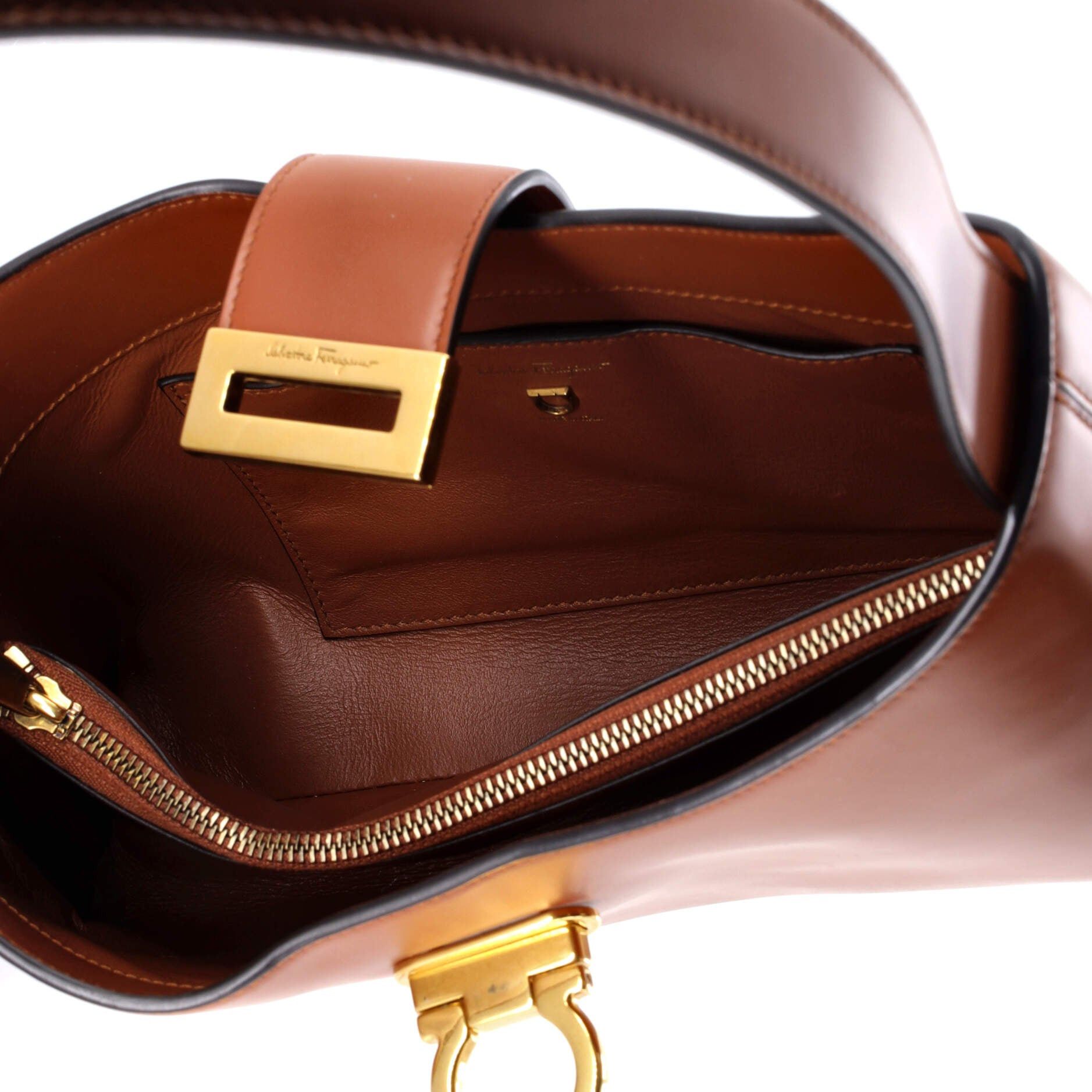 Salvatore Ferragamo Trifolio Shoulder Bag Size ONE SIZE - 5 Thumbnail