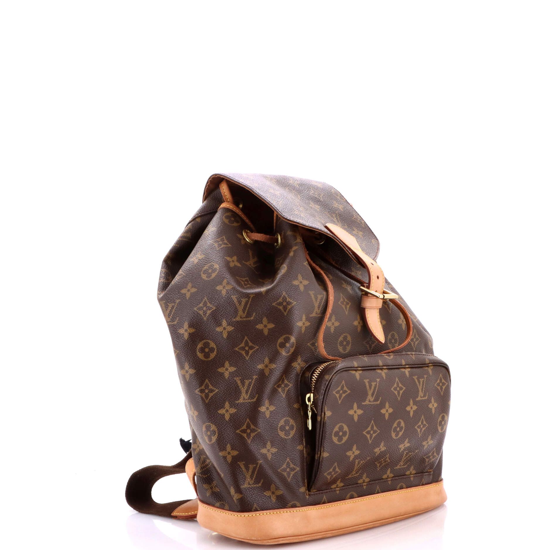 Louis Vuitton Vintage Montsouris Backpack Size ONE SIZE - 2 Thumbnail