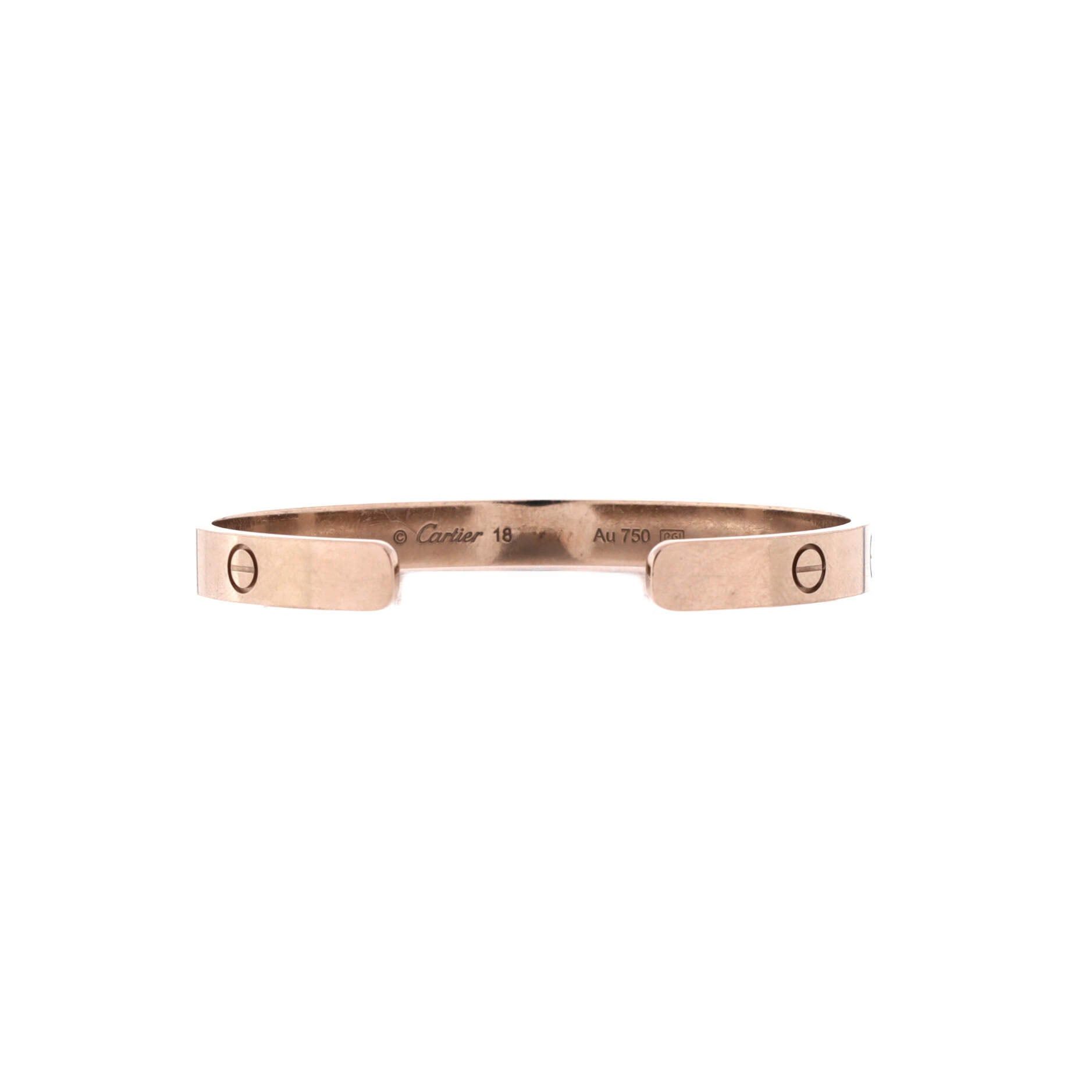 Cartier Love Cuff Bracelet Size ONE SIZE - 3 Thumbnail