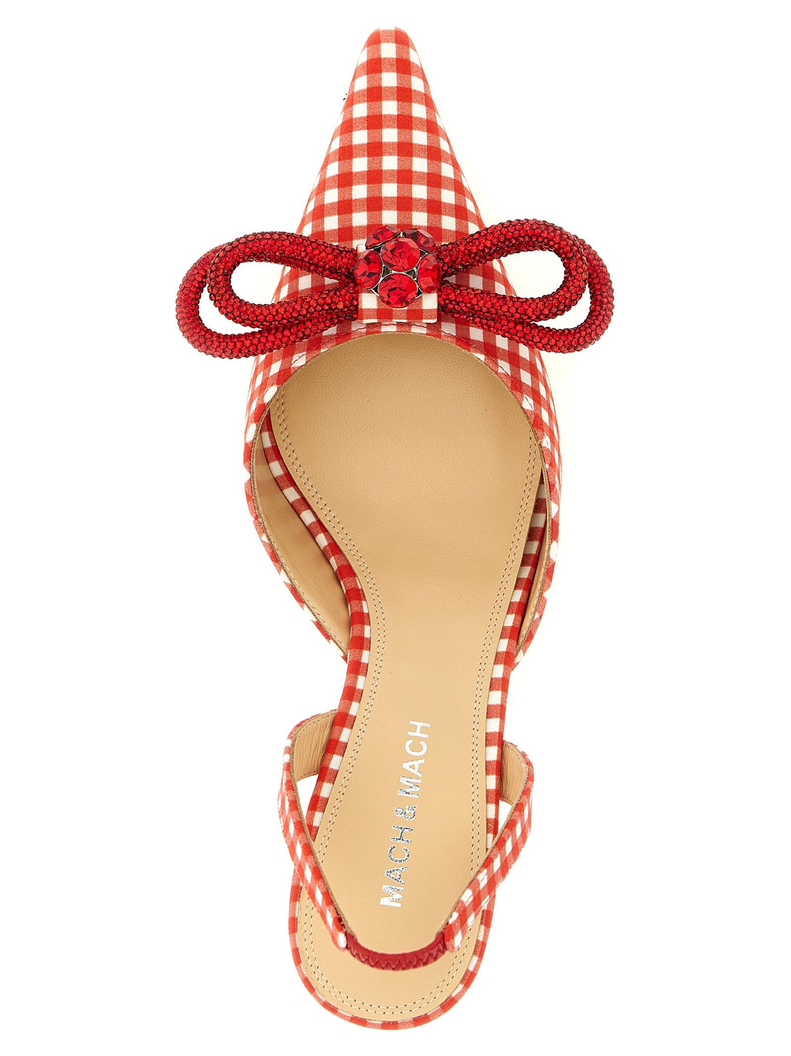 MACH & MACH 'Double Bow' slingback Size US 6.5 / IT 36.5 - 4 Thumbnail