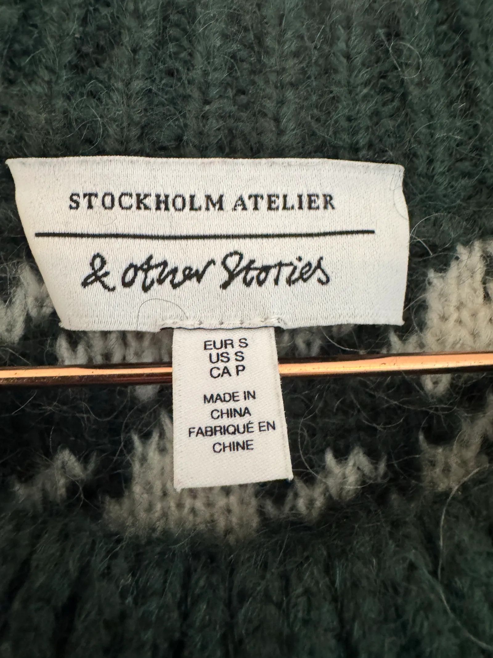 & Other Stories & Other Stories Houndstooth Sweater Sweater Size S / US 4 / IT 40 - 2 Thumbnail