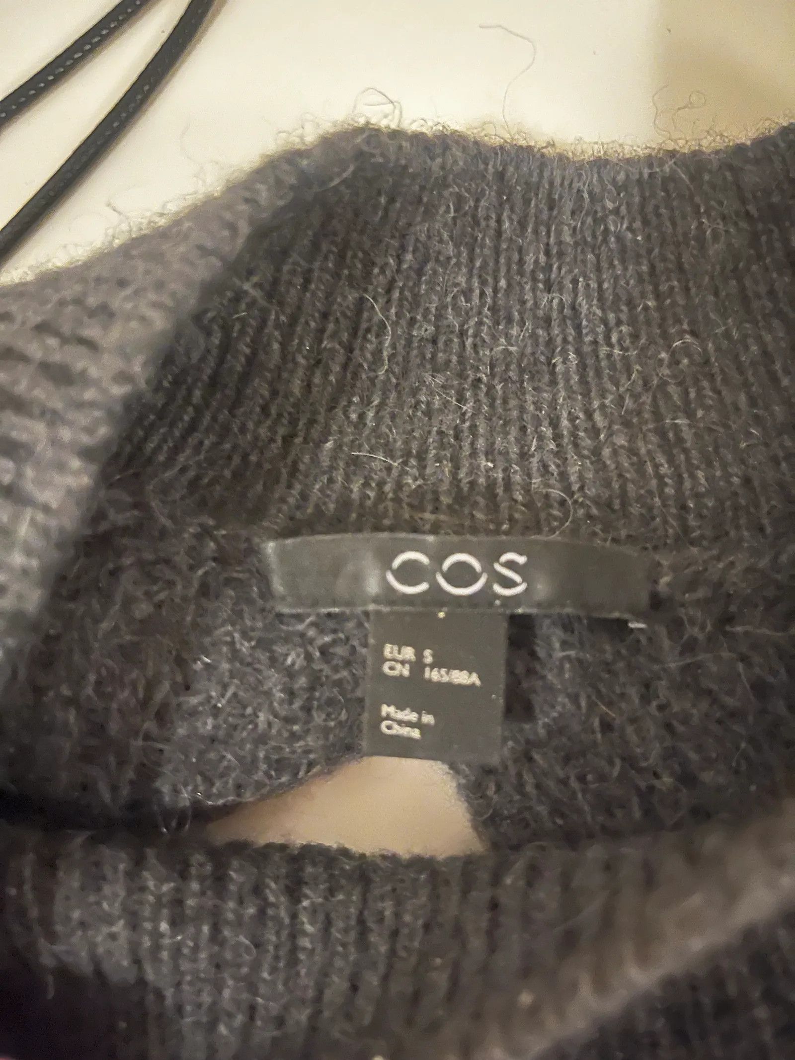 Cos Cos Wool-Alpaca Knitted Top Sweater Size S / US 4 / IT 40 - 2 Thumbnail