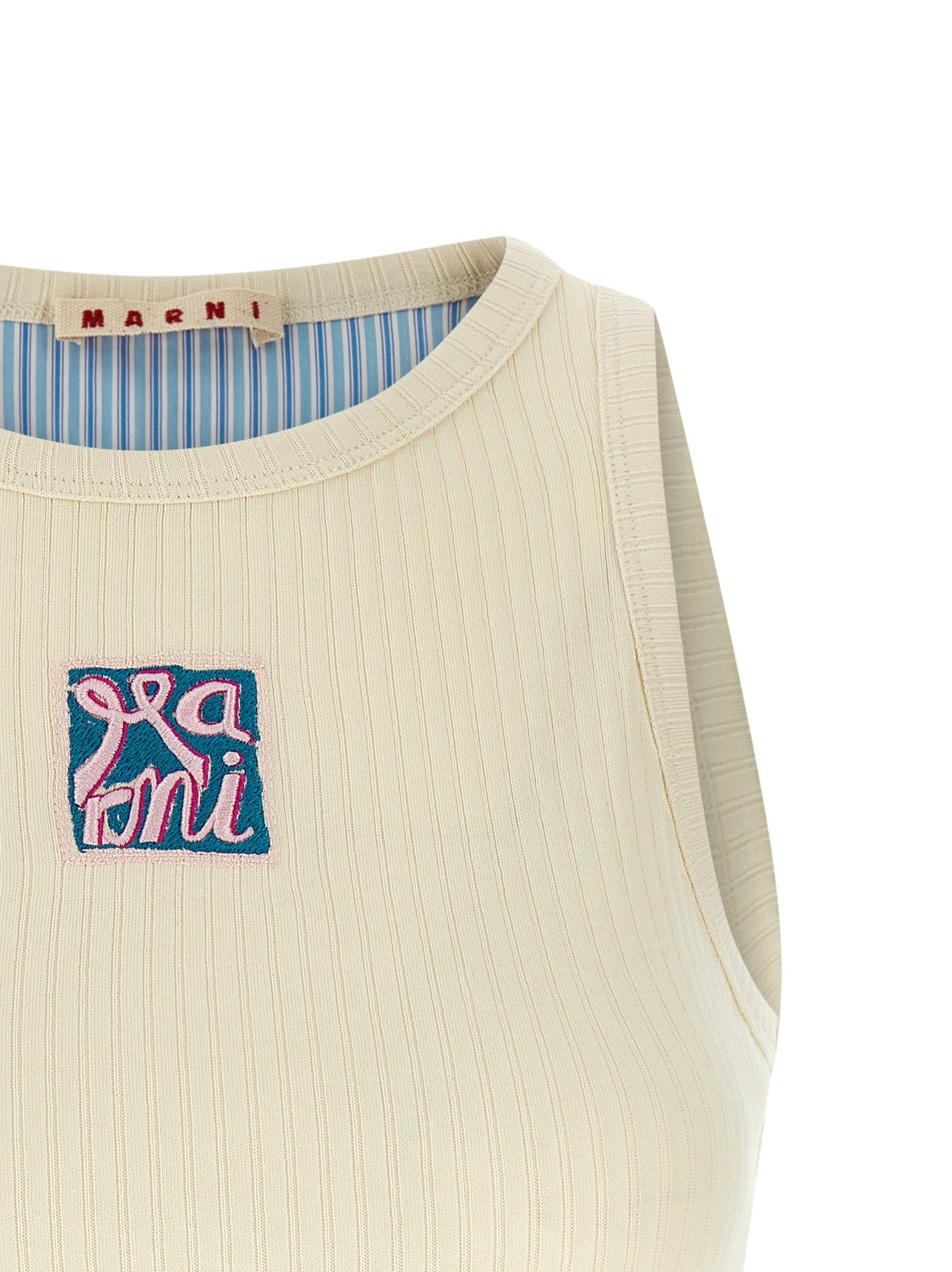 Marni Logo patch tank top Size S / US 4 / IT 40 - 3 Thumbnail