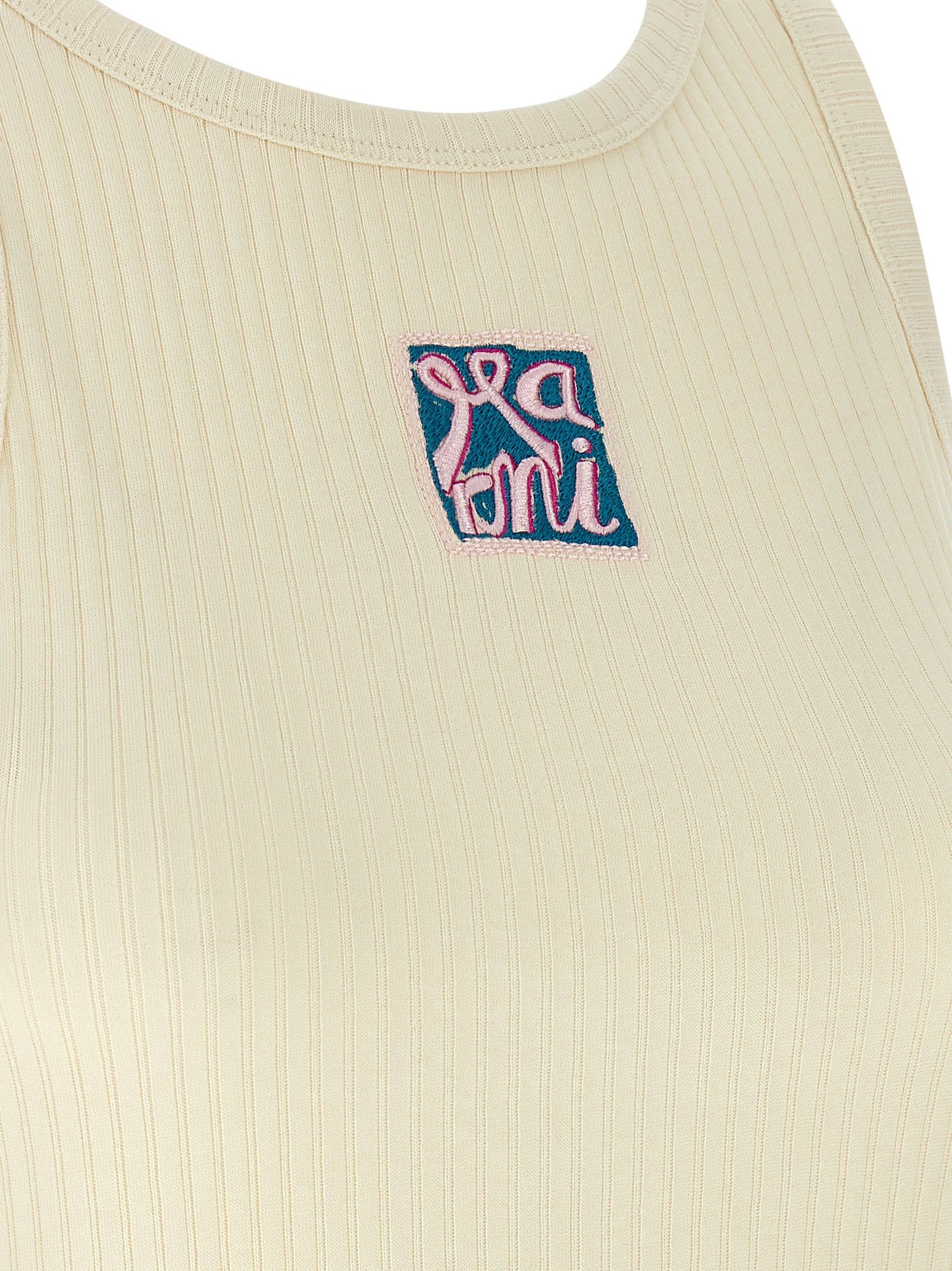 Marni Logo patch tank top Size S / US 4 / IT 40 - 4 Thumbnail