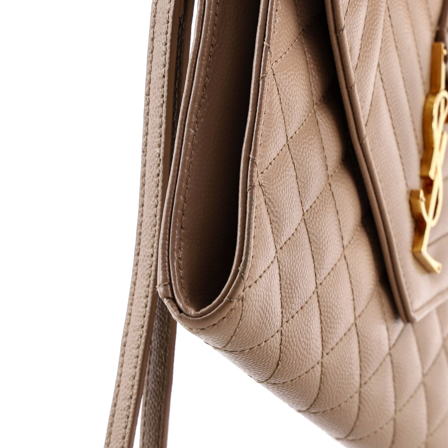 Saint Laurent Paris Classic Monogram Envelope Wristlet Clutch Size ONE SIZE - 7 Thumbnail