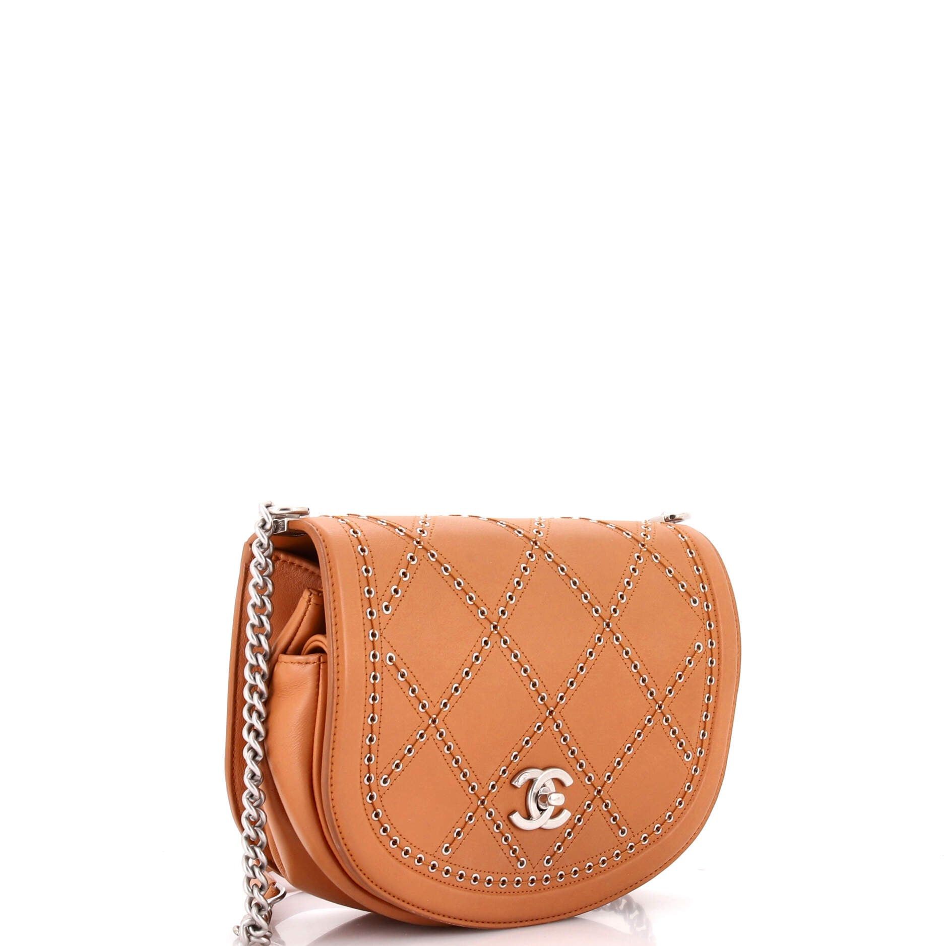 Chanel Coco Eyelets Round Flap Bag Size ONE SIZE - 2 Thumbnail