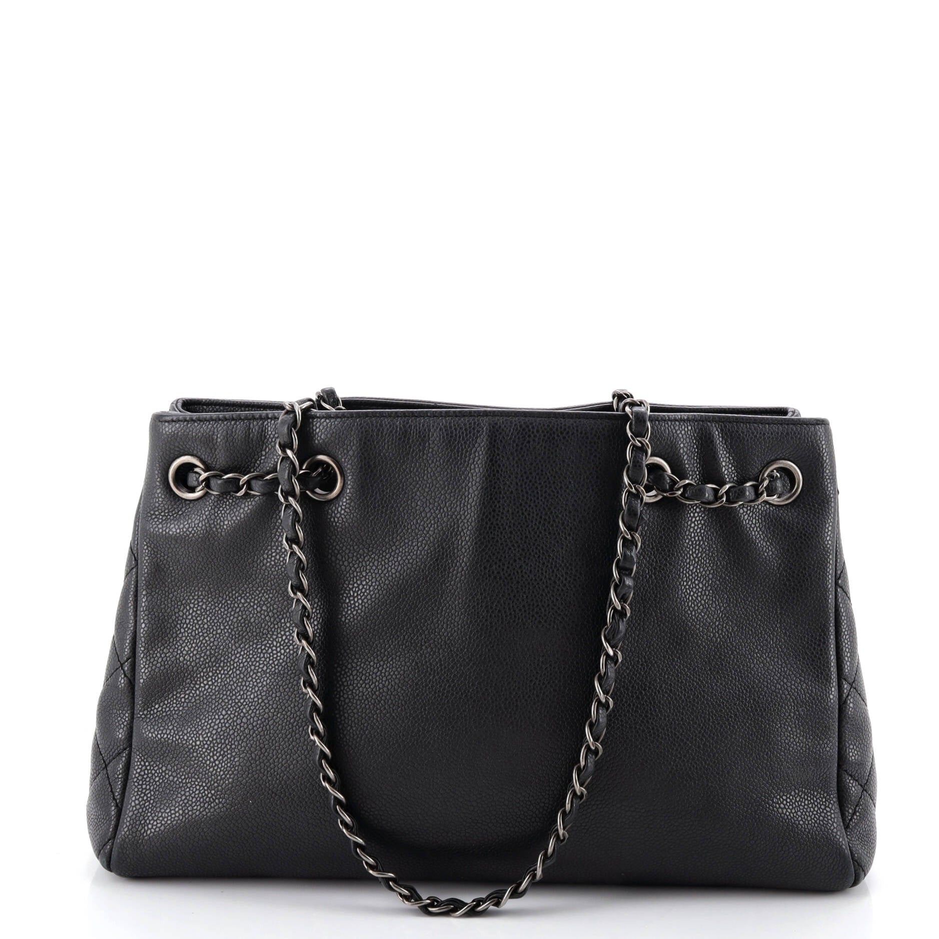 Chanel Woven Chain Shopping Tote Size ONE SIZE - 3 Thumbnail