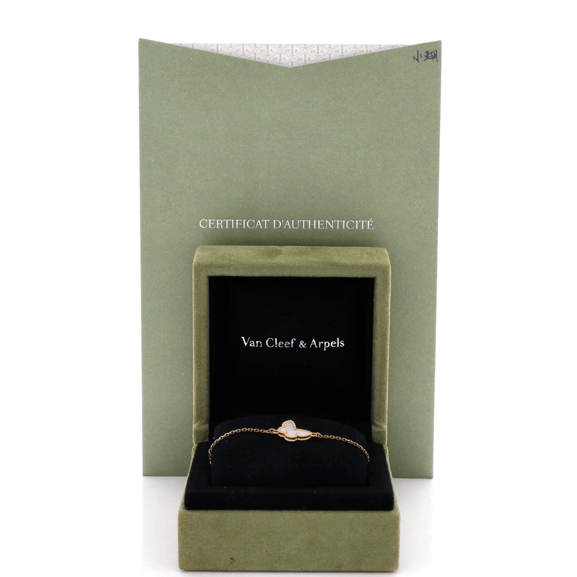 Van Cleef & Arpels Sweet Alhambra Butterfly Bracelet Size ONE SIZE - 2 Thumbnail