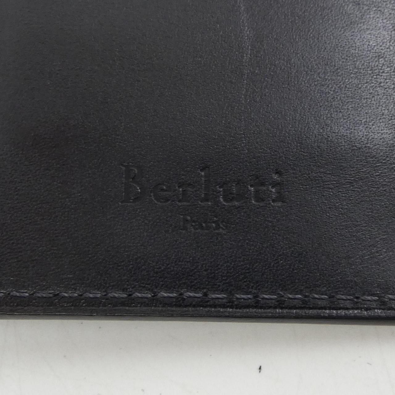 Berluti Berluti Berluti Espace Scritto Leather Long Wallet Leather Long Wallet DUTY FREE for USA Size ONE SIZE - 3 Thumbnail