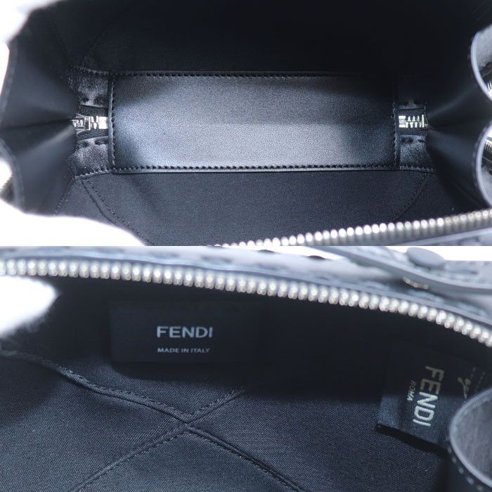 Fendi Fendi Fendi Mini Travel Zucca Canvas Leather Shoulder Bag Textile Shoulder Bag 7VA552 DUTY FREE for USA Size ONE SIZE - 4 Thumbnail