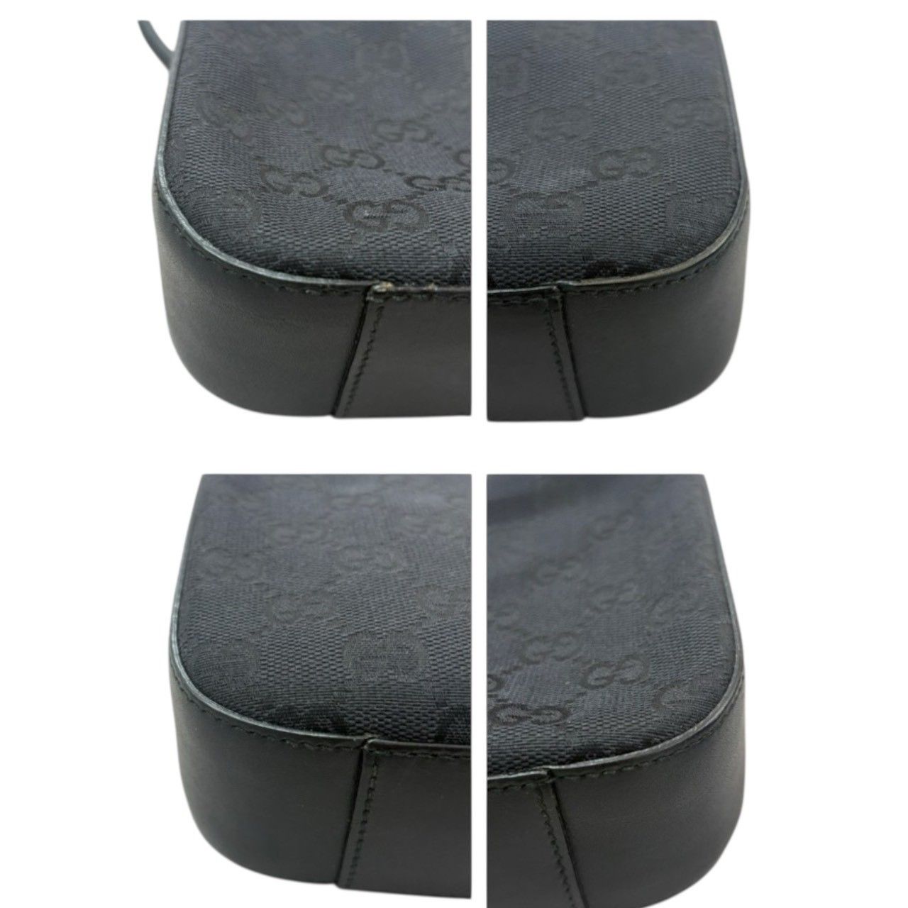 Gucci Gucci Gucci GG Canvas Leather 2way Bag Leather Shoulder Bag 001.3812 DUTY FREE for USA Size ONE SIZE - 9 Thumbnail