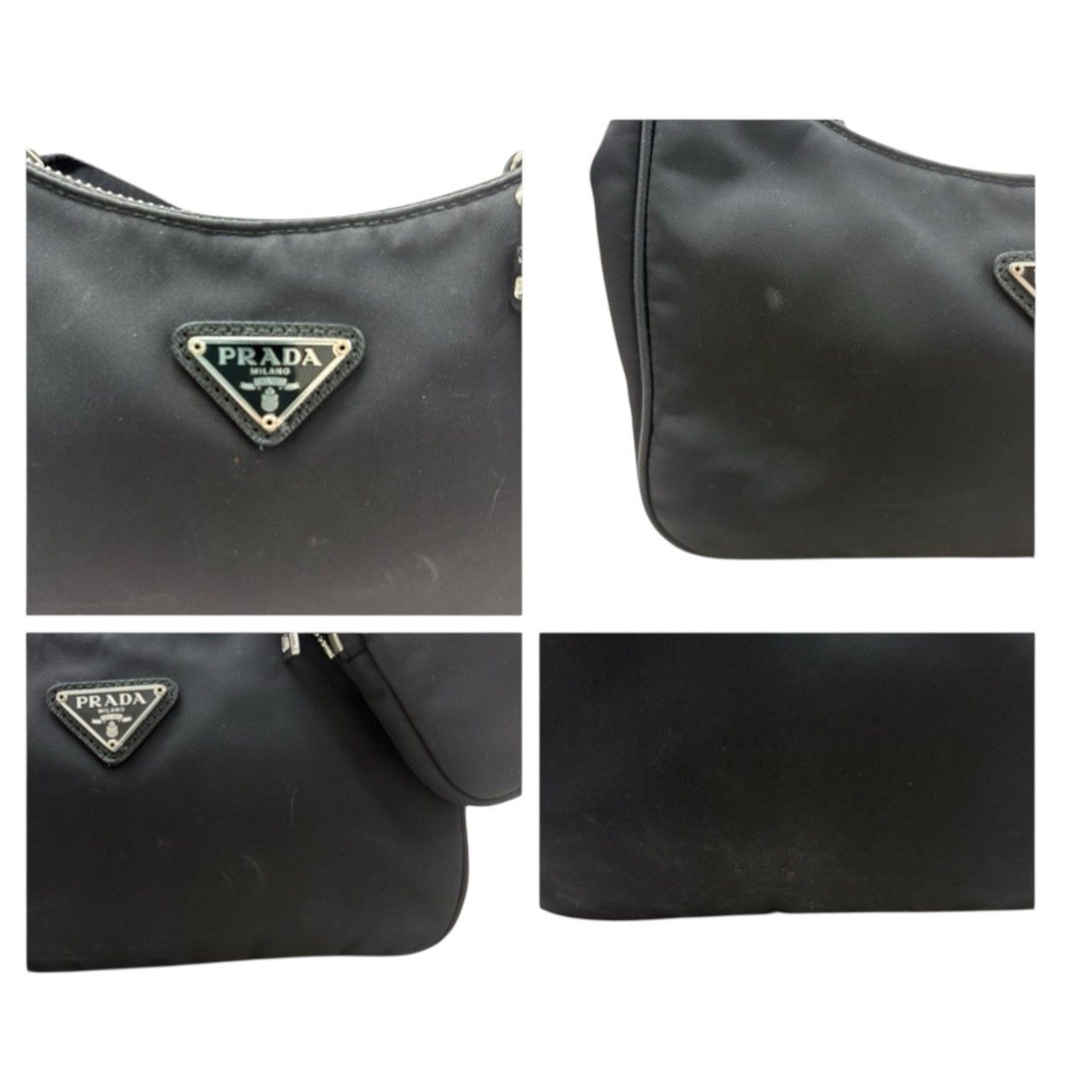 Prada Prada Prada Nylon Shoulder Bag Textile Shoulder Bag DUTY FREE for USA Size ONE SIZE - 6 Thumbnail