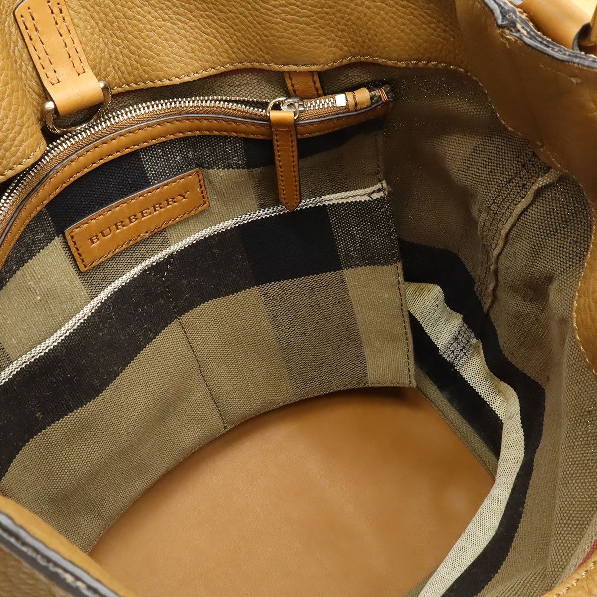 Burberry Burberry Burberry Ashby Medium Canvas Leather 2way Shoulder Bag Leather Shoulder Bag 3945728 DUTY FREE for USA Size ONE SIZE - 7 Thumbnail