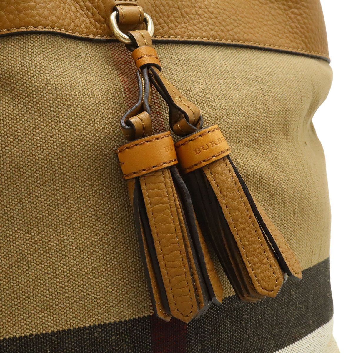 Burberry Burberry Burberry Ashby Medium Canvas Leather 2way Shoulder Bag Leather Shoulder Bag 3945728 DUTY FREE for USA Size ONE SIZE - 9 Thumbnail