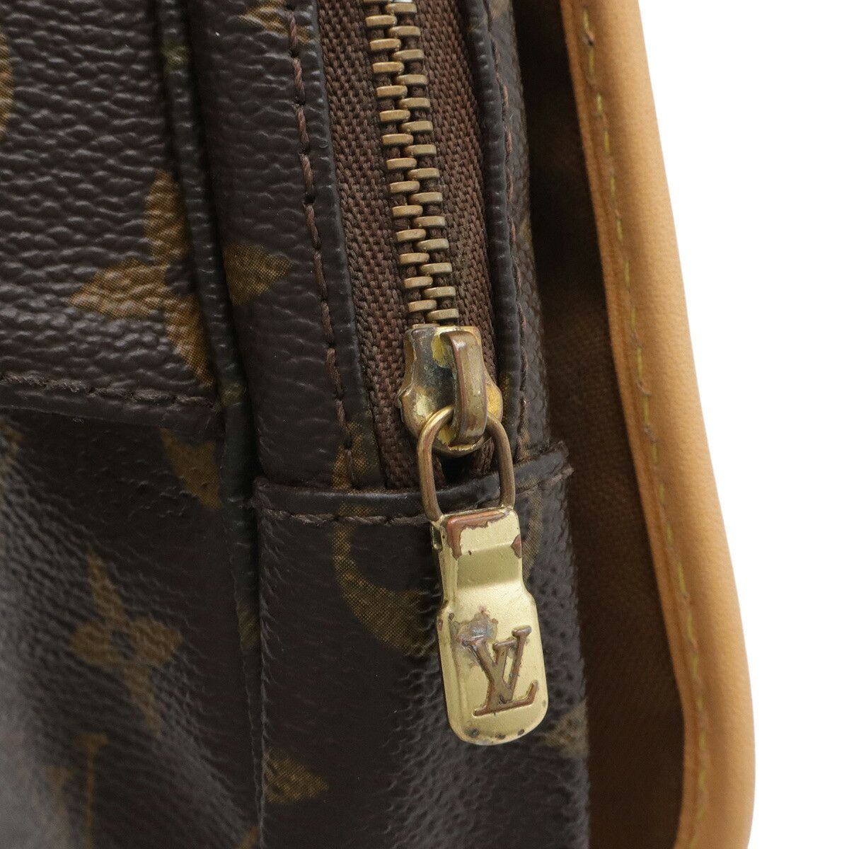 Louis Vuitton Louis Vuitton Louis Vuitton Monogram waist bag Textile Belt Bag M40108 DUTY FREE for USA Size ONE SIZE - 4 Thumbnail
