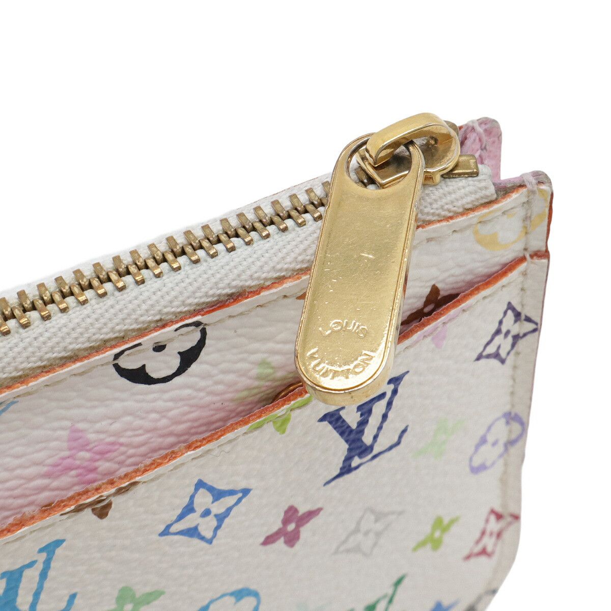 Louis Vuitton Louis Vuitton Louis Vuitton Monogram Multicolore Coin Purse Textile Coin Case M93734 DUTY FREE for USA Size ONE SIZE - 4 Thumbnail