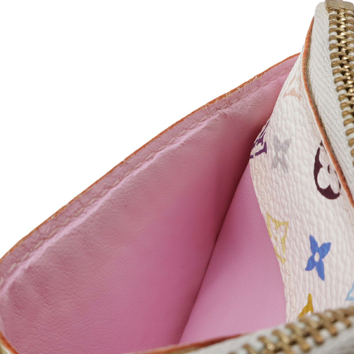 Louis Vuitton Louis Vuitton Louis Vuitton Monogram Multicolore Coin Purse Textile Coin Case M93734 DUTY FREE for USA Size ONE SIZE - 8 Thumbnail