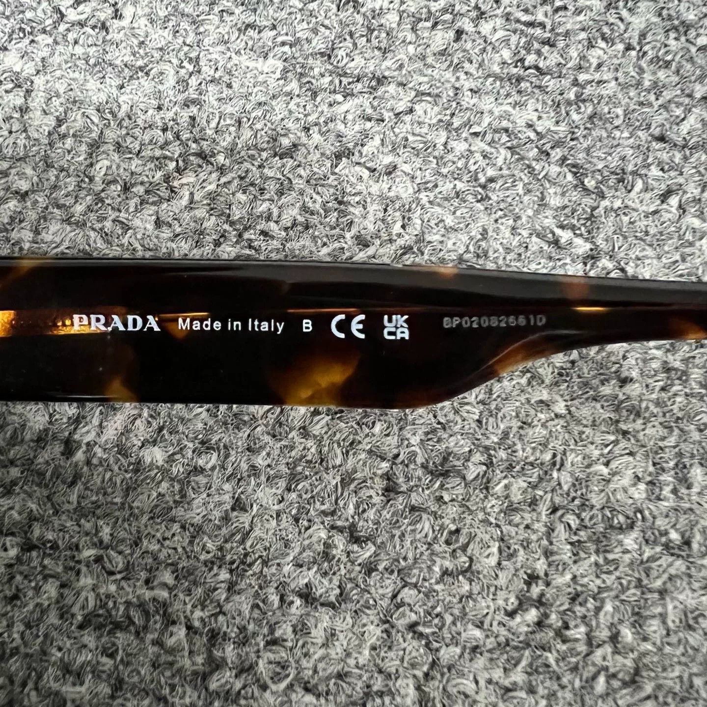 Prada Prada Amber Large Frame Sunglasses Size ONE SIZE - 5 Thumbnail