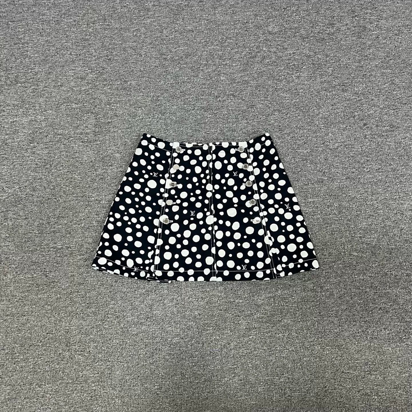 Louis Vuitton Louis Vuitton Yayoi Kusama Polka Dot Skirt Size 36" / US 14 / IT 50 - 3 Thumbnail
