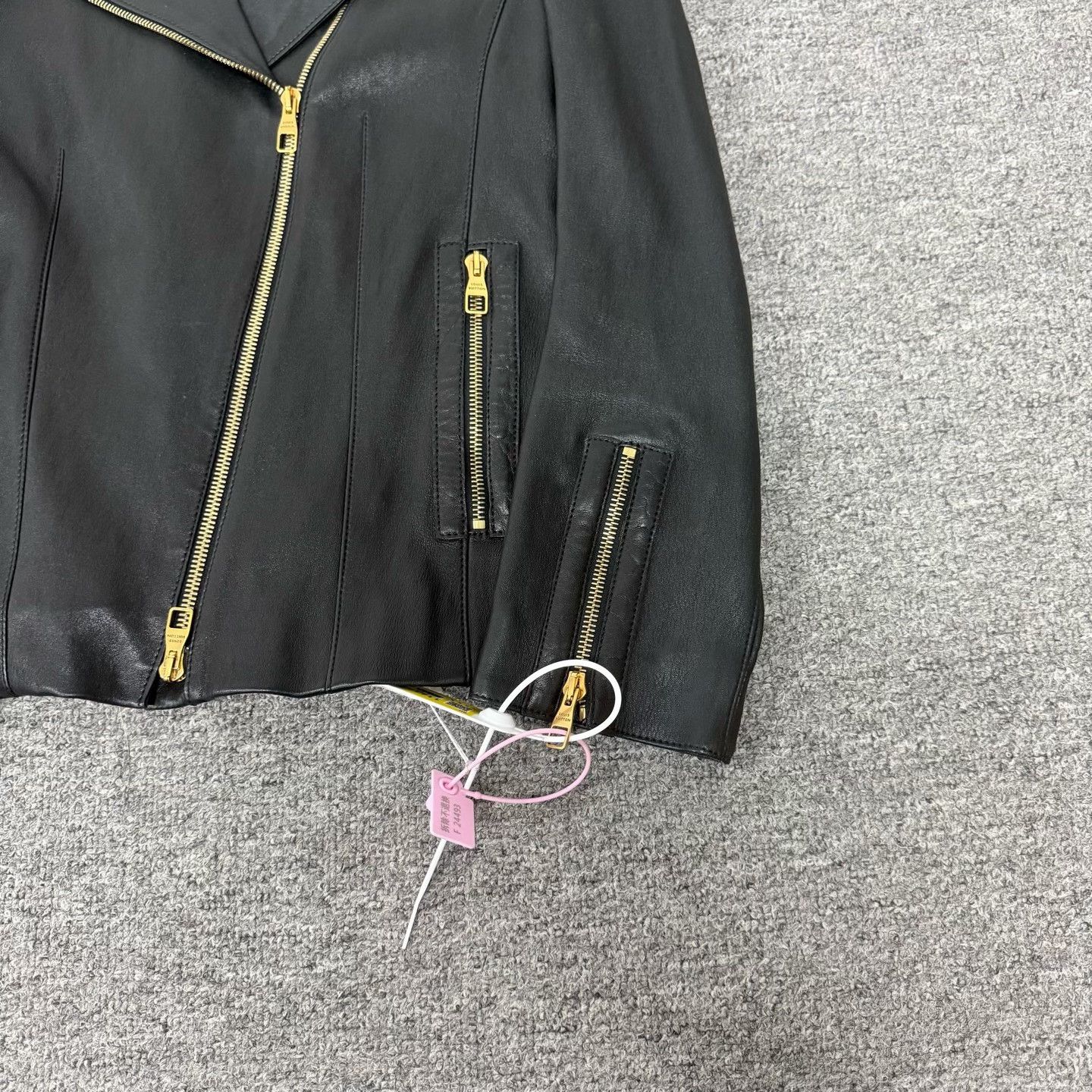 Louis Vuitton Louis Vuitton Lambskin Biker Jacket Size S / US 4 / IT 40 - 3 Thumbnail