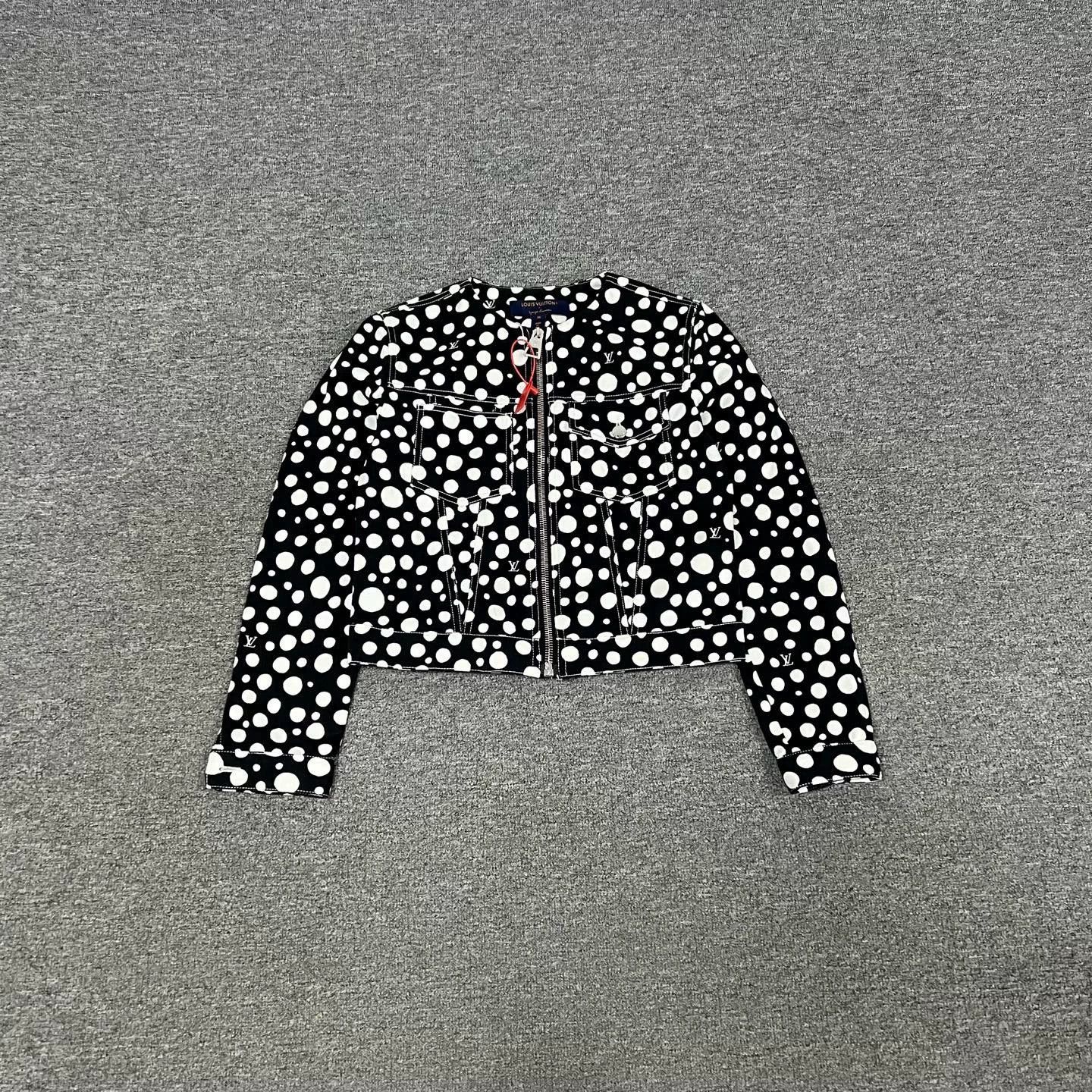 Louis Vuitton Louis Vuitton Yayoi Kusama Polka Dot Denim Jacket Size XS / US 0-2 / IT 36-38 - 2 Thumbnail