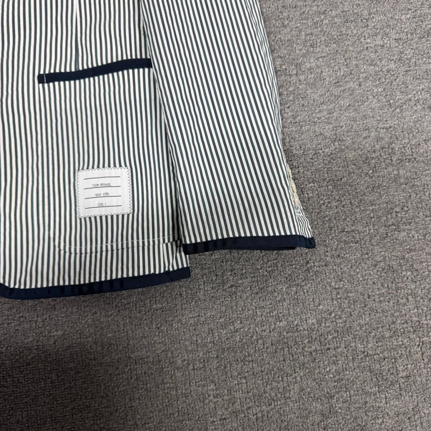 Thom Browne Thom Browne Stripe Blazer Size US S / EU 44-46 / 1 - 2 Thumbnail