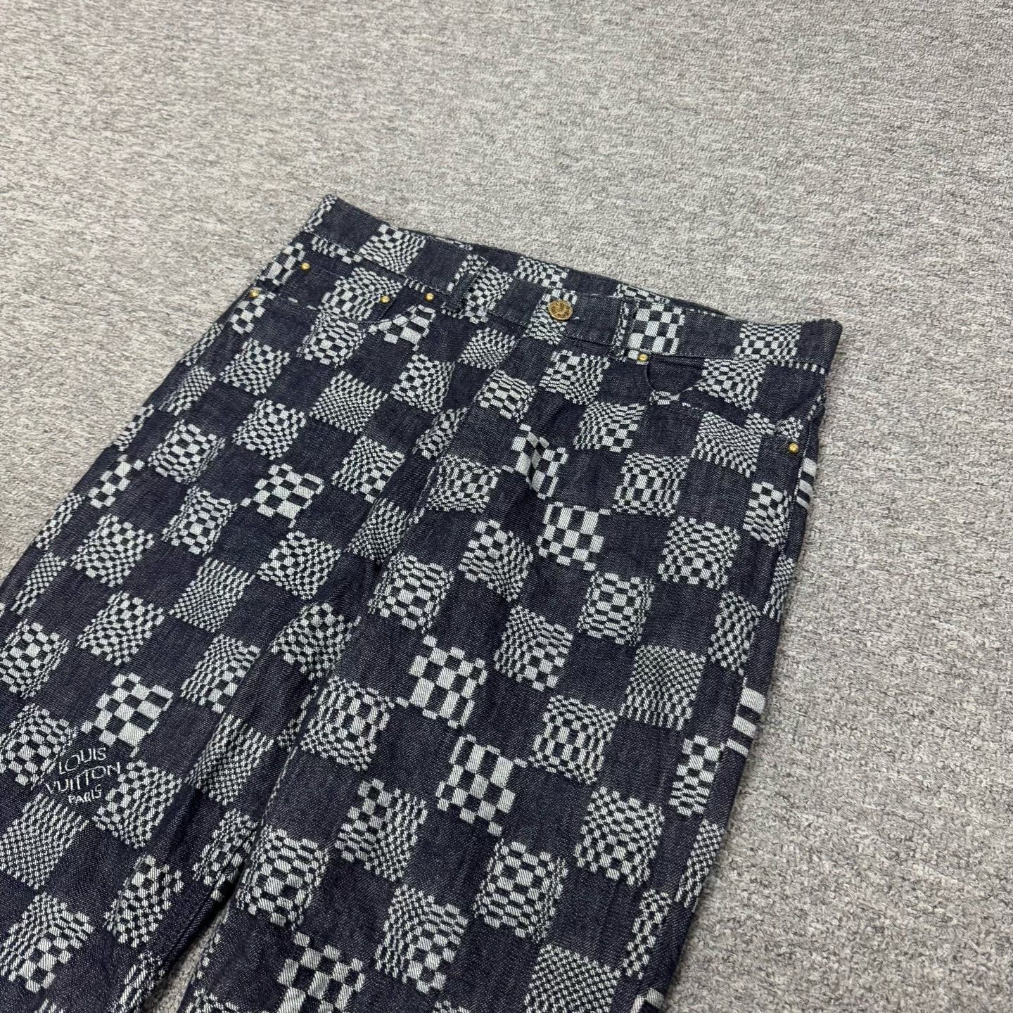 Louis Vuitton Louis Vuitton Damier Check Jeans Size US 32 / EU 48 - 4 Thumbnail