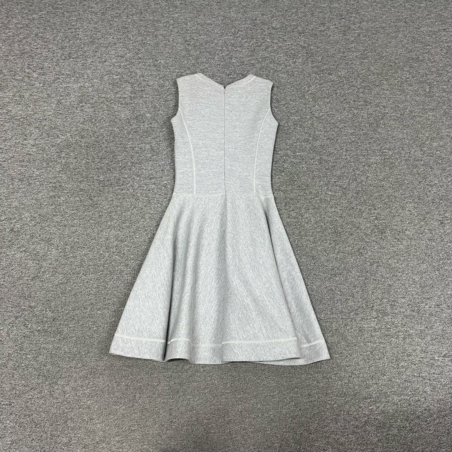 Dior Christian Dior Gray Crystal Shield Sleeveless Dress Size XXS / US 00 / IT 34 - 7 Thumbnail