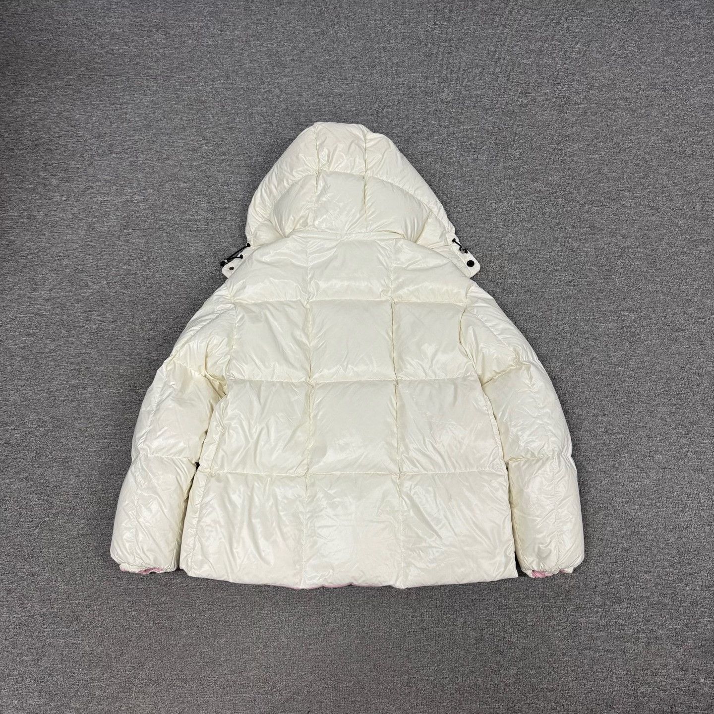 Moncler Moncler Parana White Pink Puffer Jacket Size S / US 4 / IT 40 - 2 Thumbnail