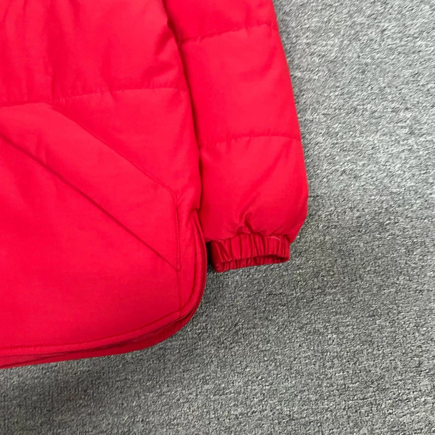 Acne Studios Acne Smiling Face Logo Red Cotton Jacket Size M / US 6-8 / IT 42-44 - 4 Thumbnail