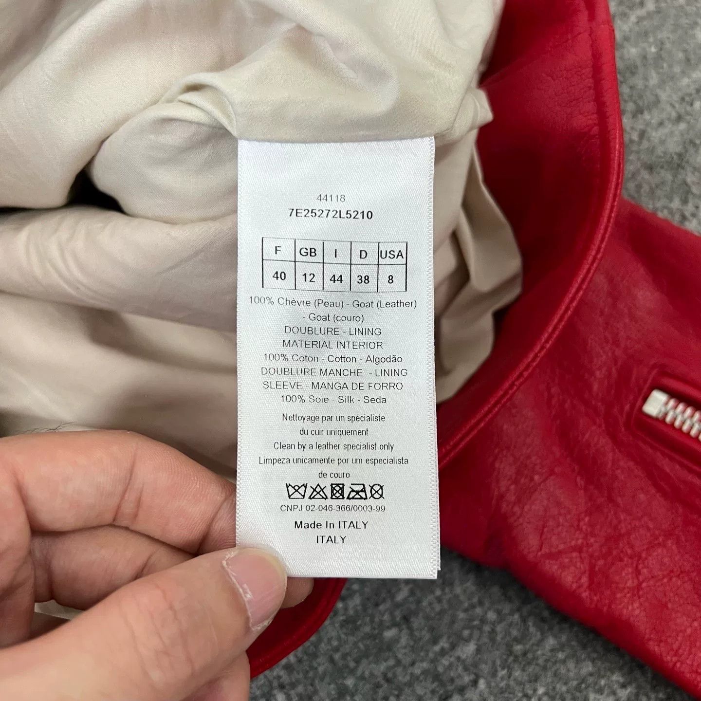 Dior Dior Classic Bee Sheepskin Biker Jacket Size US XXS / EU 40 - 8 Thumbnail