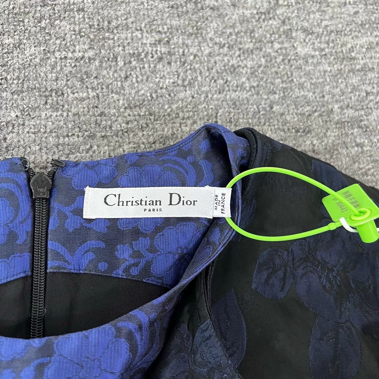 Raf Simons Dior by Raf Simon Runway Silk Floral Dress Size XS / US 0-2 / IT 36-38 - 2 Thumbnail